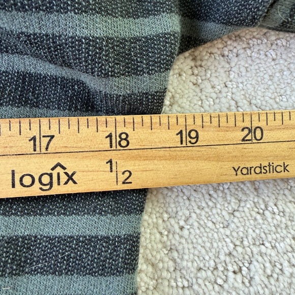 Beyond Yoga Live Out Loud Hooded Dress Striped Made USA Women's S - Picture 6 of 10